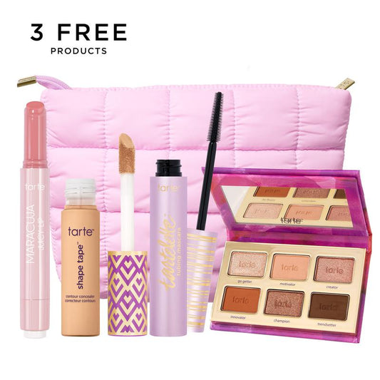 tarte™ TikTok exclusive 5 piece kit - viral full face makeup best-sellers